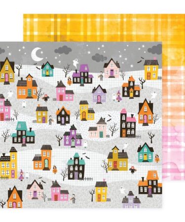 Paige Evans Tricks & Treats Double-Sided Cardstock 12"X12" - #7
