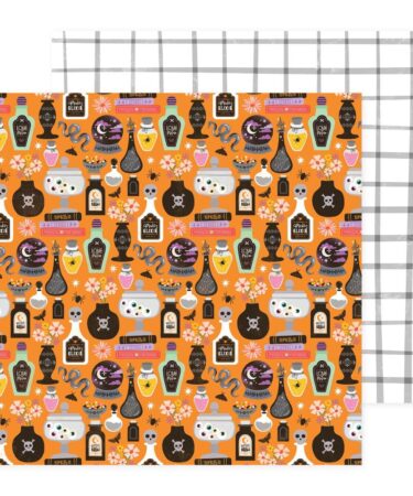 Paige Evans Tricks & Treats Double-Sided Cardstock 12"X12" - #5