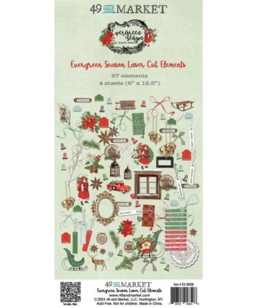 49 and Market – Collezione Evergreen Season –  Laser Cut Outs - Elements