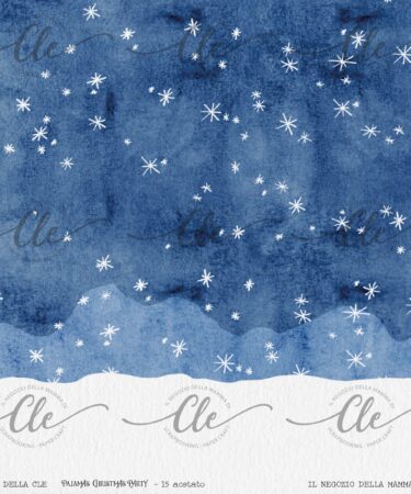 IL NEGOZIO DELLA MAMMA DI CLE – LE CARTE DELLA CLE – COLLEZIONE  PAJAMAS CHRISTMAS PARTY  - ACETATO 15