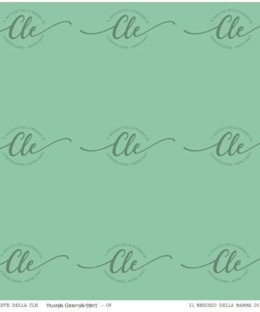 IL NEGOZIO DELLA MAMMA DI CLE – LE CARTE DELLA CLE – COLLEZIONE PAJAMAS CHRISTMAS PARTY - CARTA NUMERO 8