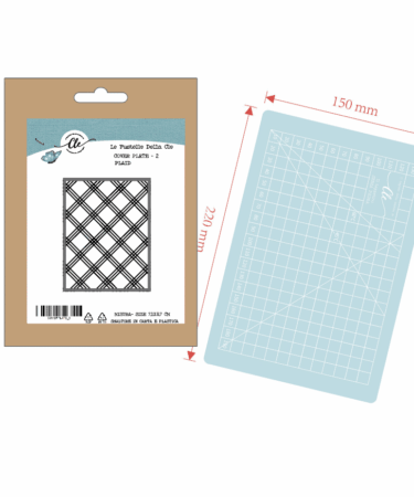 IL NEGOZIO DELLA MAMMA DI CLE- BUNDLE FUSTELLA COVER PLATE 3 + TAPPETINO SENZA PAURA