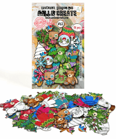 AALL & CREATE - #63 - A6 Ephemera Die-Cuts - Tis The Season