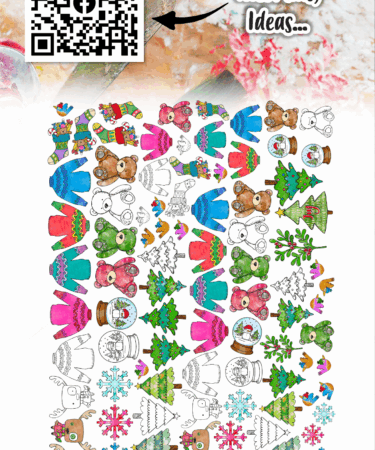 Alternative view of AALL & CREATE - #63 - A6 Ephemera Die-Cuts - Tis The Season