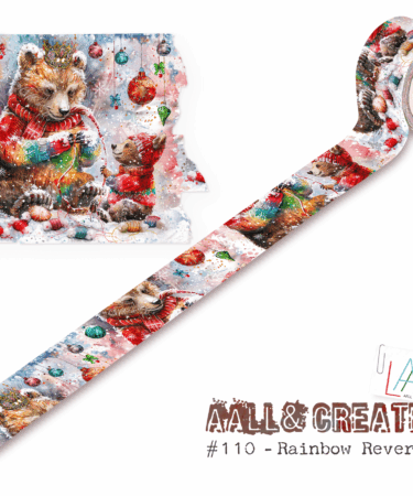 AALL & CREATE - Washi Tape - Rainbow Reverie)#110