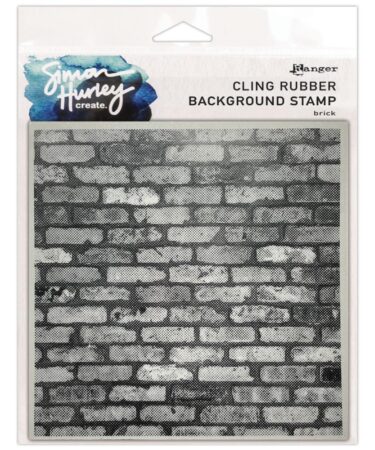 Ranger Simon Hurley create. Background Stamp 6x6 Inch Brick