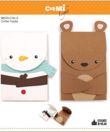 IMPRONTE D'AUTORE - set di fustelle Critter folder