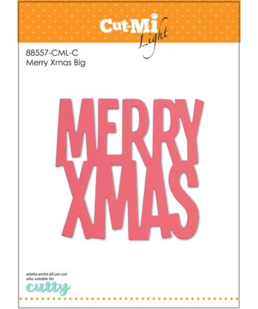 IMPRONTE D'AUTORE - set di fustelle Merry Xmas Big