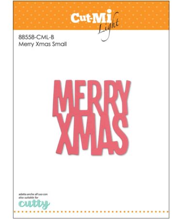 IMPRONTE D'AUTORE - set di fustelle Merry Xmas Small