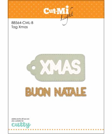 IMPRONTE D'AUTORE - set di fustelle Tag Xmas
