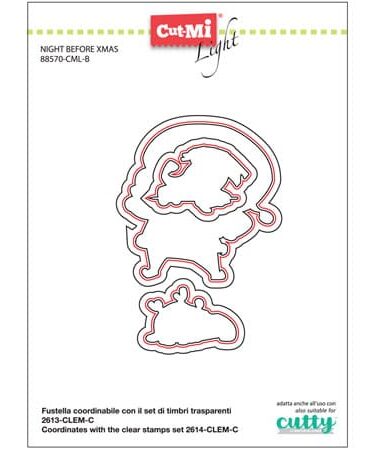 IMPRONTE D'AUTORE -  set di fustelle Night Before Xmas