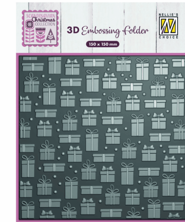 Nellie's Choice • 3D Embossing folder - Presents