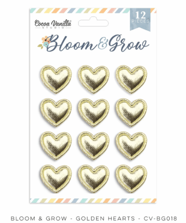 COCOA VANILLA - COLLEZIONE BLOOM & GROW - GOLDEN HEARTS