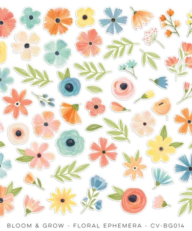 Alternative view of COCOA VANILLA - COLLEZIONE BLOOM & GROW - FLORAL EPHEMERA