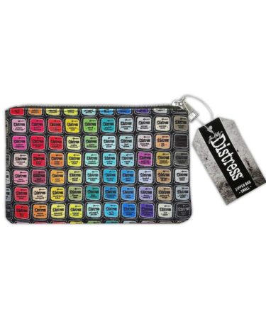 Tim Holtz Distress Zipper Bag - Small, 5"X8"
