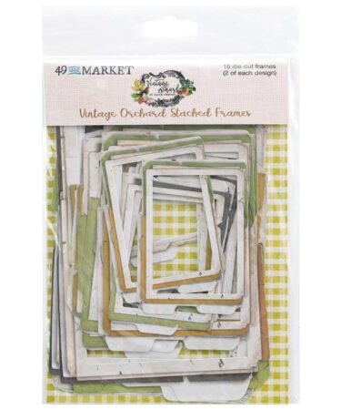 49 And Market - Collezione Vintage Orchard - Chipboard Set - Stacked Frames