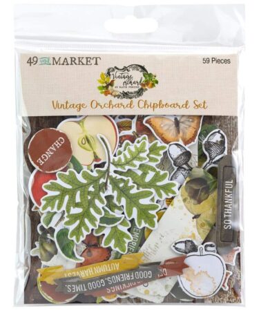 49 And Market - Collezione Vintage Orchard - Chipboard Set