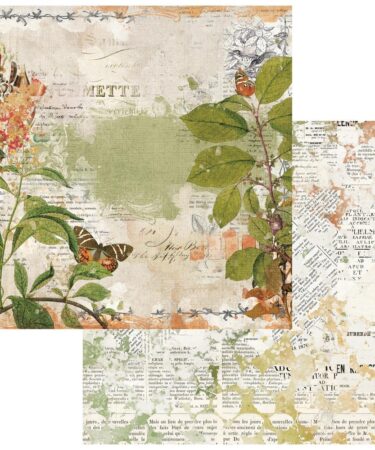 49 And Market - Collezione Vintage Orchard - Double-Sided Cardstock 12"X12" - Nestled