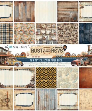 49 And Market - Collezione Rust And Revs -Collection Pack 12"X12"