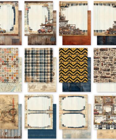 Alternative view of 49 And Market - Collezione Rust And Revs -Collection Pack 6"X8"