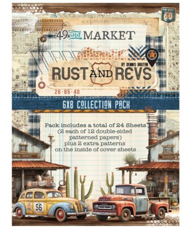 49 And Market - Collezione Rust And Revs -Collection Pack 6"X8"