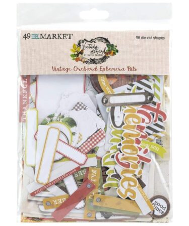49 And Market - Collezione Vintage Orchard -  Ephemera Bits
