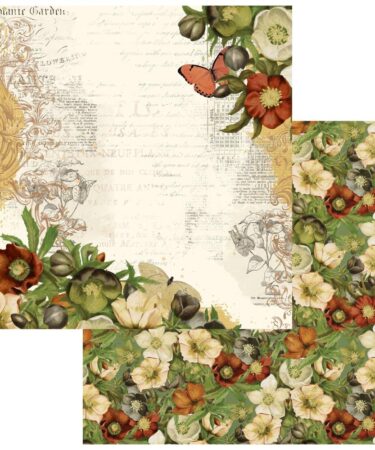 49 And Market - Collezione Vintage Orchard - Double-Sided Cardstock 12"X12" - Festive