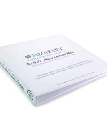 49 And Market Create-An-Album Cover 12"X12"White