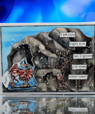 Alternative view of AALL & CREATE -Stamp Set A6- Cursed Journey #1239