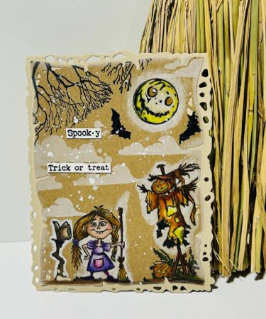 Alternative view of AALL & CREATE -Stamp Set A6 - Haunted Spell #1238