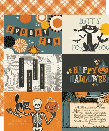 SIMPLE STORIES – Collezione SIMPLE VINTAGE SCARY STORIES – 4x6 Elements