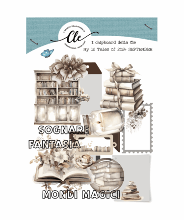 IL NEGOZIO DELLA MAMMA DI CLE - GLI ABBELLIMENTI DELLA CLE – MY 12 TALES OF 2024 - SETTEMBRE - CHIPBOARDS