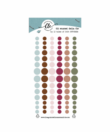 IL NEGOZIO DELLA MAMMA DI CLE - GLI ABBELLIMENTI DELLA CLE – MY 12 TALES OF 2024 - ENAMEL OTTOBRE