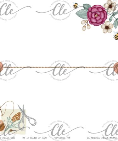 IL NEGOZIO DELLA MAMMA DI CLE - LE CARTE DELLA CLE - MY 12 TALES OF 2024 - OTTOBRE NUM. 498