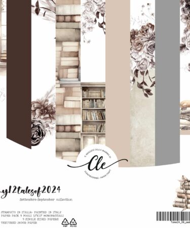 IL NEGOZIO DELLA MAMMA DI CLE - LE CARTE DELLA CLE - MY 12 TALES OF 2024 - SETTEMBRE- PAPER PACK