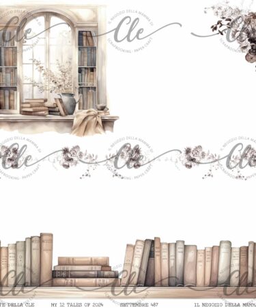 IL NEGOZIO DELLA MAMMA DI CLE - LE CARTE DELLA CLE - MY 12 TALES OF 2024 - SETTEMBRE  NUM.  487