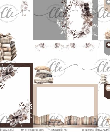 IL NEGOZIO DELLA MAMMA DI CLE - LE CARTE DELLA CLE - MY 12 TALES OF 2024 - SETTEMBRE  NUM.  488