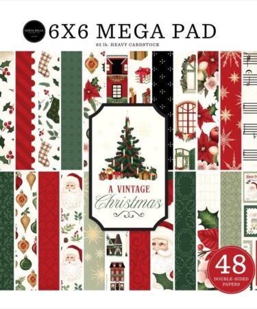 Carta Bella - Collezione  A Vintage Christmas 6x6 Inch Cardmakers Mega Pad