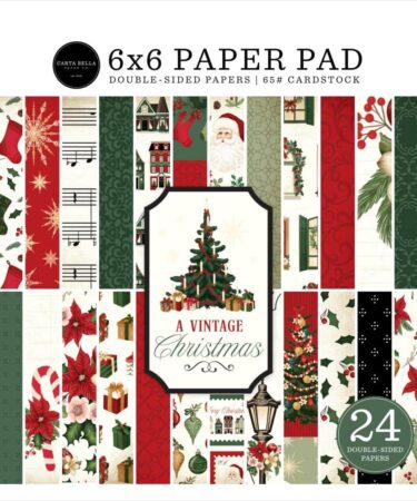 Carta Bella - Collezione  A Vintage Christmas 6x6 Inch Paper Pad