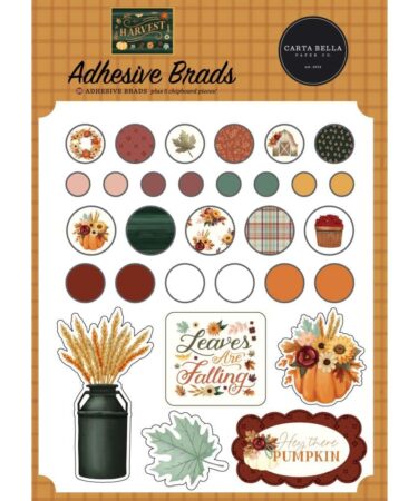 Carta Bella  -  Collezione Harvest Adhesive Brads