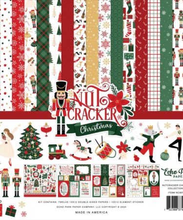 Echo Park Nutcracker Christmas 12x12 Inch Collection Kit