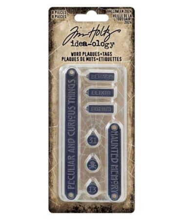 Tim Holtz Idea-ology - Word Plaques + Tags