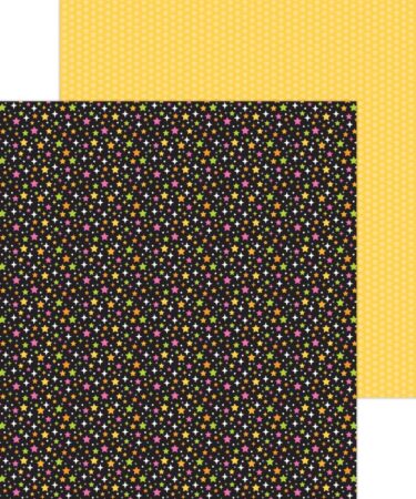 Doodlebug – Collezione Hey Pumpkin -Double-Sided Cardstock 12″X12″ – Moonlight Magic