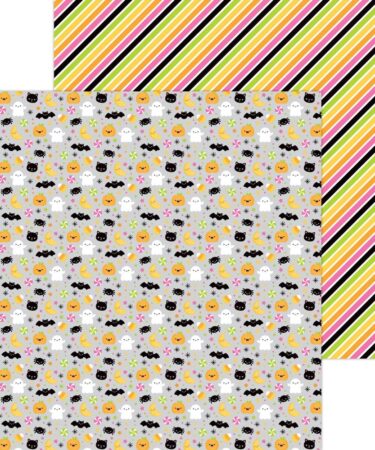 Doodlebug – Collezione Hey Pumpkin -Double-Sided Cardstock 12″X12″ – Hey Pumpkin