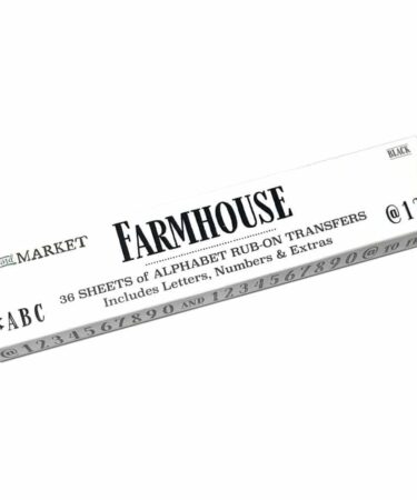 Alternative view of 49 And Market Rub-On Transfer - Farmhouse