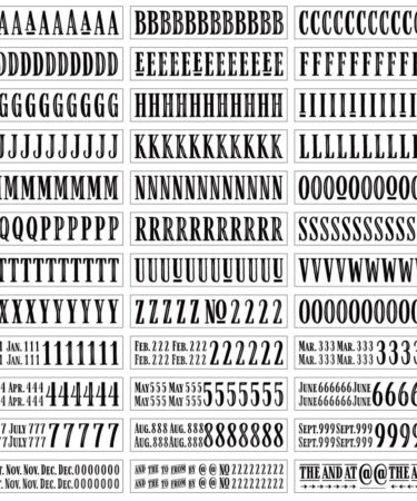 49 And Market Rub-On Transfer - Farmhouse