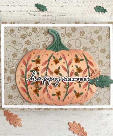 Alternative view of TAYLORED EXPRESSIONS - Plentiful Pumpkin Stamp & Stencil Combo