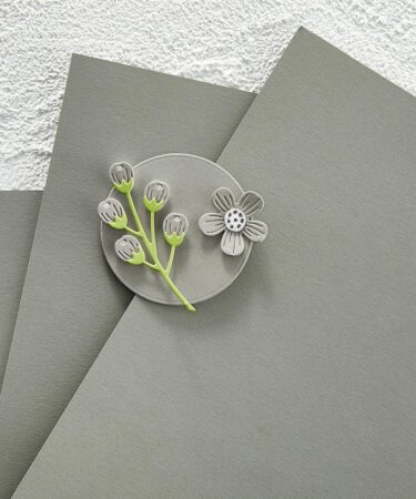 SPELLBINDERS -  Color Essential Cardstock 8.5 x 11” - LUNAR GRAY
