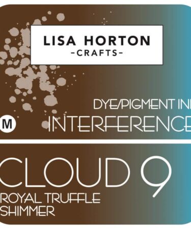Lisa Horton Crafts Interference Ink Pad - Royal Truffle Shimmer