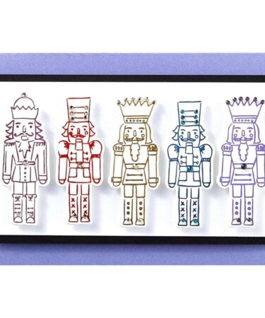 Alternative view of SPELLBINDERS - Nutcracker Trio Press Plate & Die Set